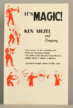 Ken Muzel and Company "It's Magic!" Window Card