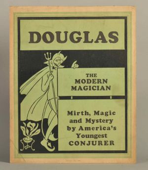 Douglas the Modern Magician Window Card