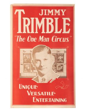 Jimmy Trimble Window Card