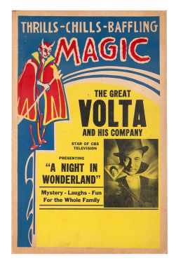 Volta, Thrills-Chills-Baffling Magic Window Card