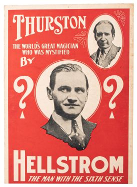 Hellstrom, the Man with the Sixth Sense Window Card