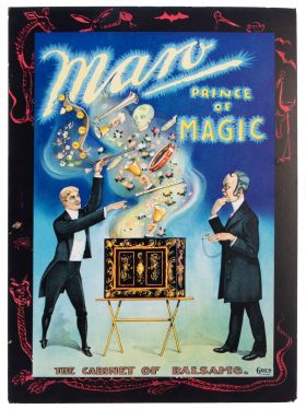 Maro Prince of Magic, The Cabinet of Balsamo Window Card