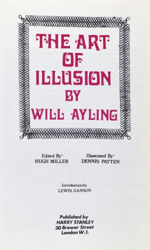 art of illusion in theatre